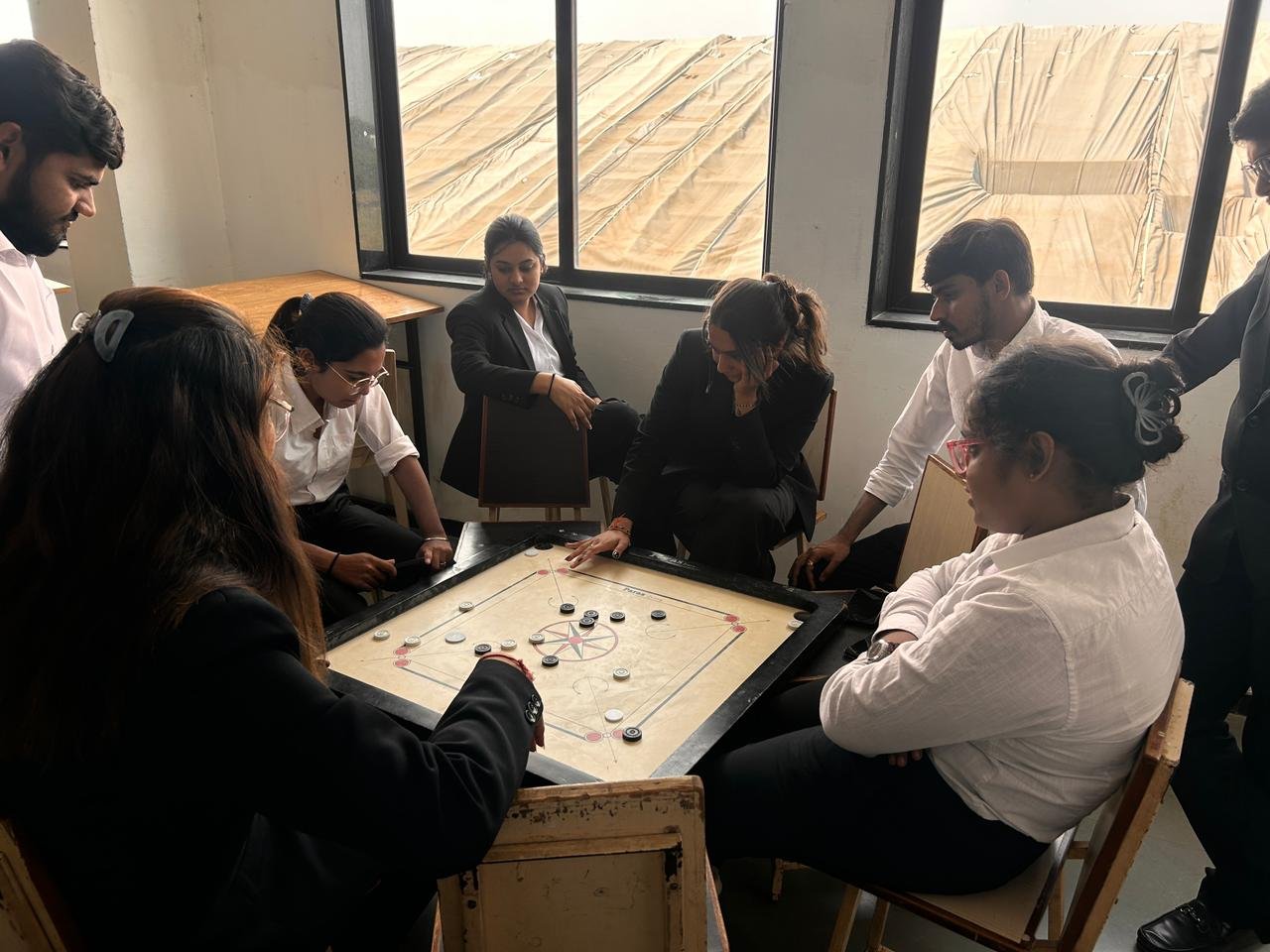 The Chess and Carrom Tournament at Gyanmanjari Institute of Law, Bhavnagar (Venue: FF16)
